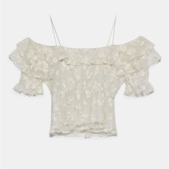 Zara Embroidered Blouse - Picture 2 of 5
